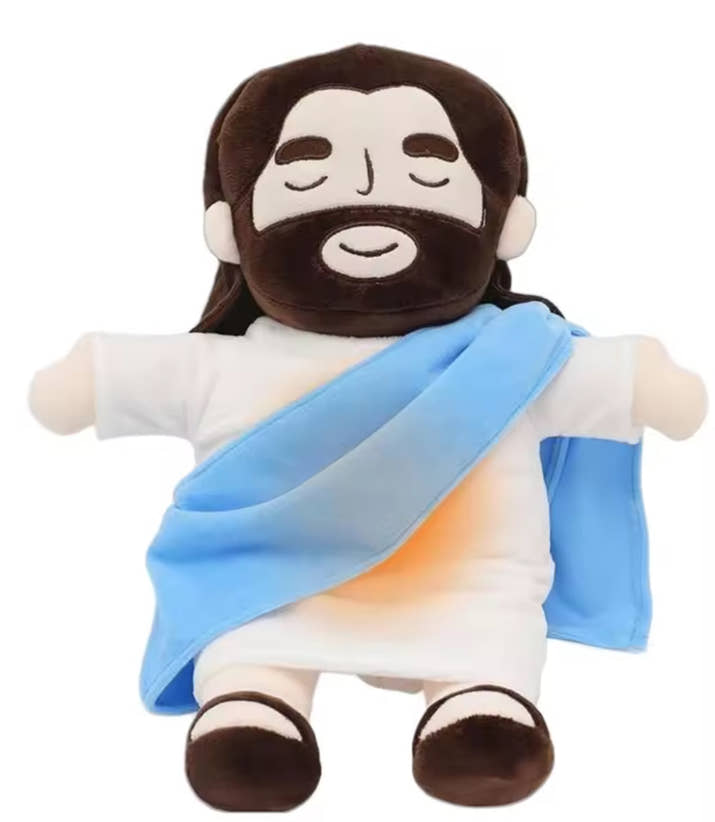 Breathing Jesus Plushie